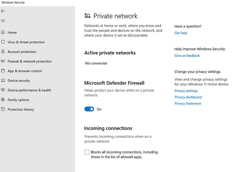 Adjust Your Firewall or Disable It Temporarily 2