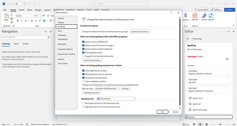 Best Included Copilot AI Alternative for MS Office — Microsoft Editor 3