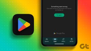 Fix Something went wrong error in Play Store