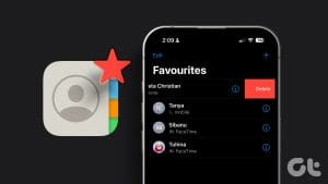 How to Add or Remove Contacts From Favorites on iPhone