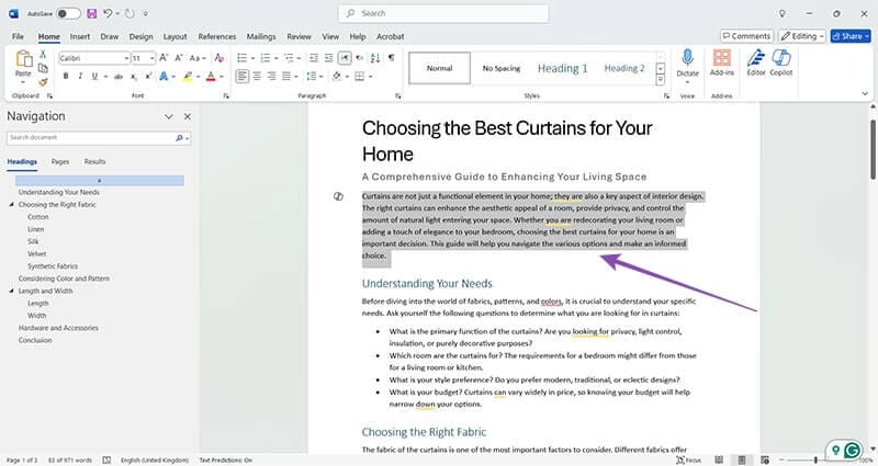 How to Use Copilot in Word for Editing and Rewriting 1