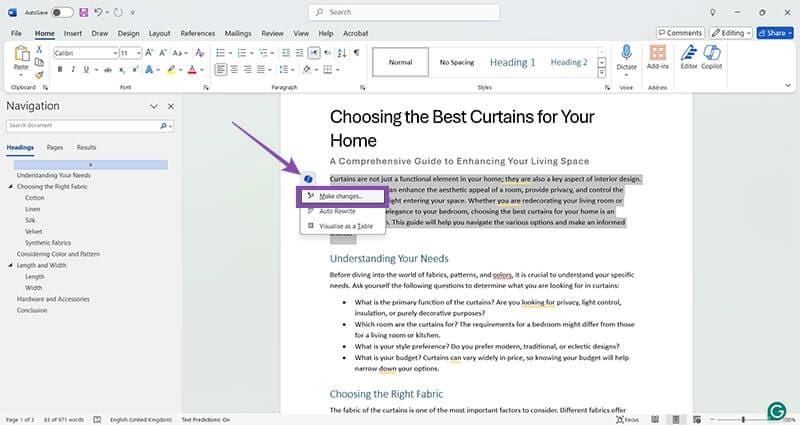 How to Use Copilot in Word for Editing and Rewriting 2