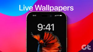 Set live wallpaper on iPhone