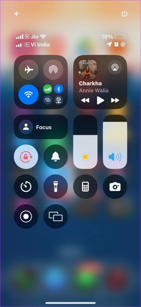 ios 18 control center