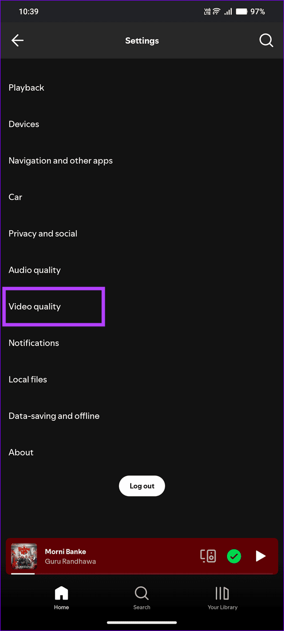 10 select video quality