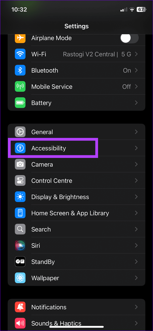 11 select accessibility