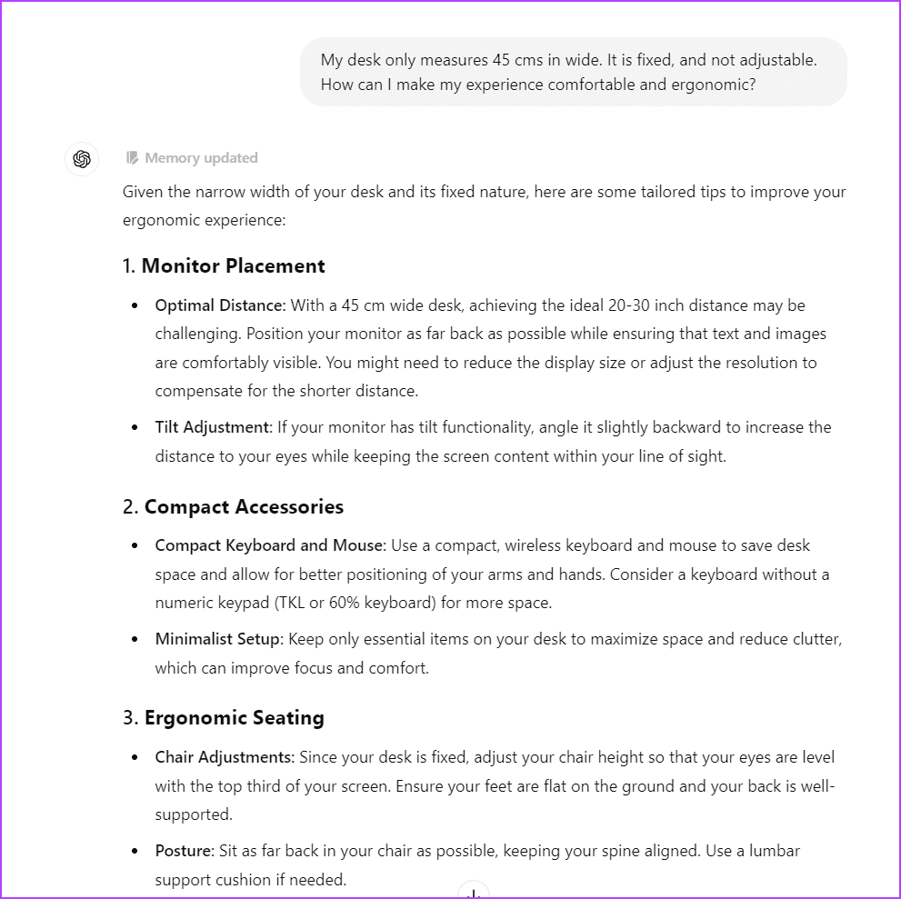 Measure and Describe Workspace