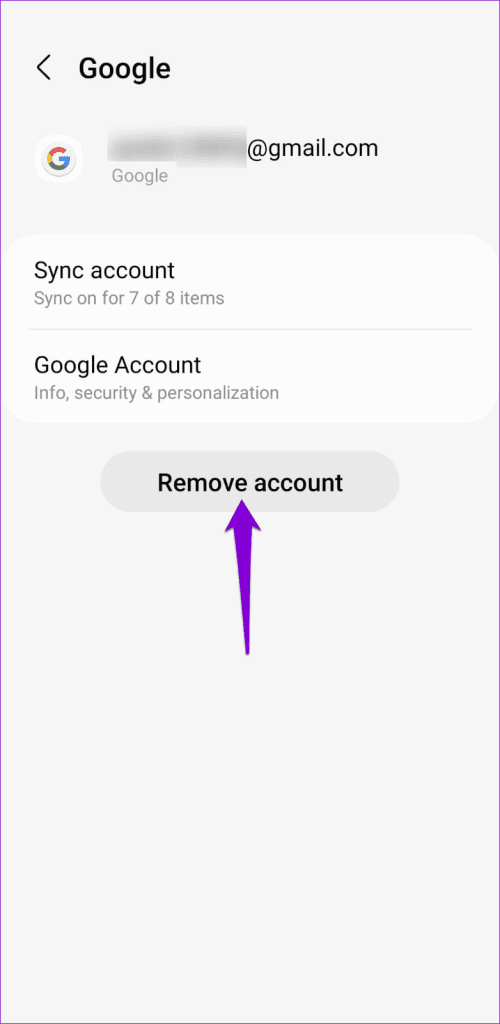 Remove Google Account From Android or Samsung Phone